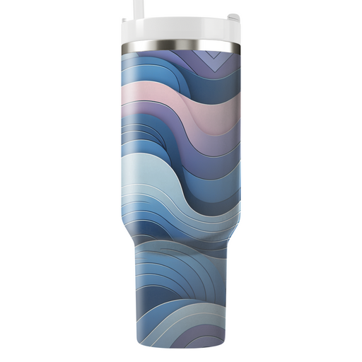 Artistic Wave Design  Insulated Tumblers