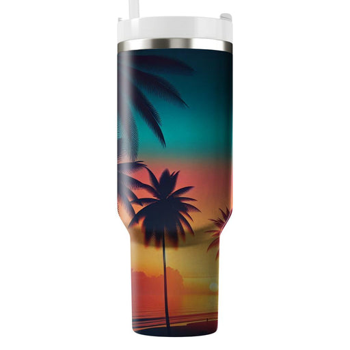 Sunkissed Palms  Custom Tumblers