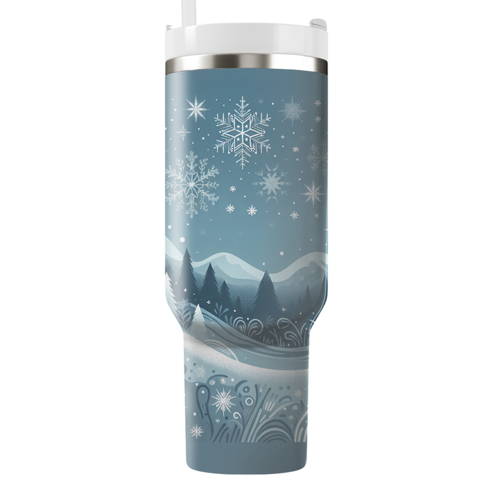 Frosted Arctic Dreams  Personalized Tumblers