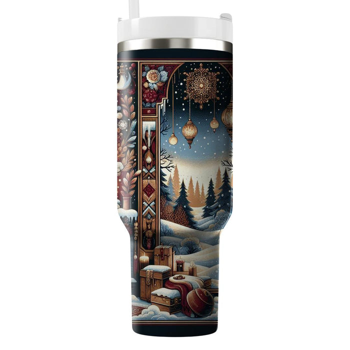 Winter Nights Glow  Custom Tumblers