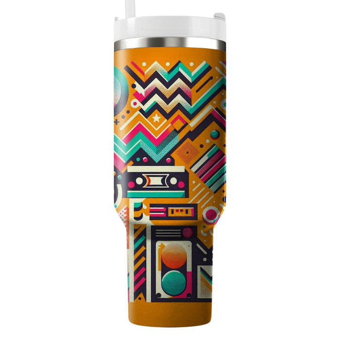 Funky 80s Vibes  Insulated Tumblers