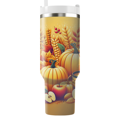 Autumn Harvest Glow  Tumbler Cups