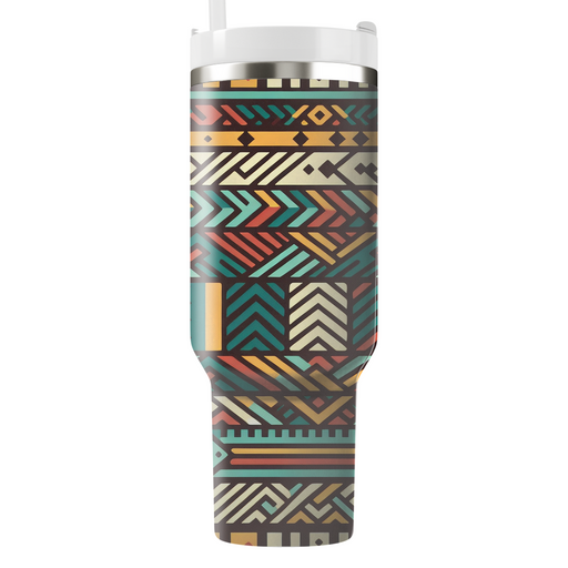 Woven Stripes Adventure  Tumbler Cups