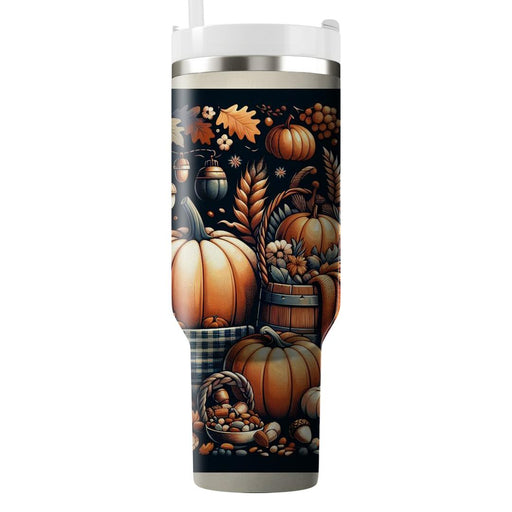 Autumn Festive Gatherings  Insulated Tumblers