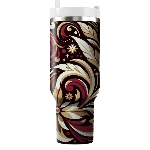 Elegant Paisley Design  Travel Tumblers