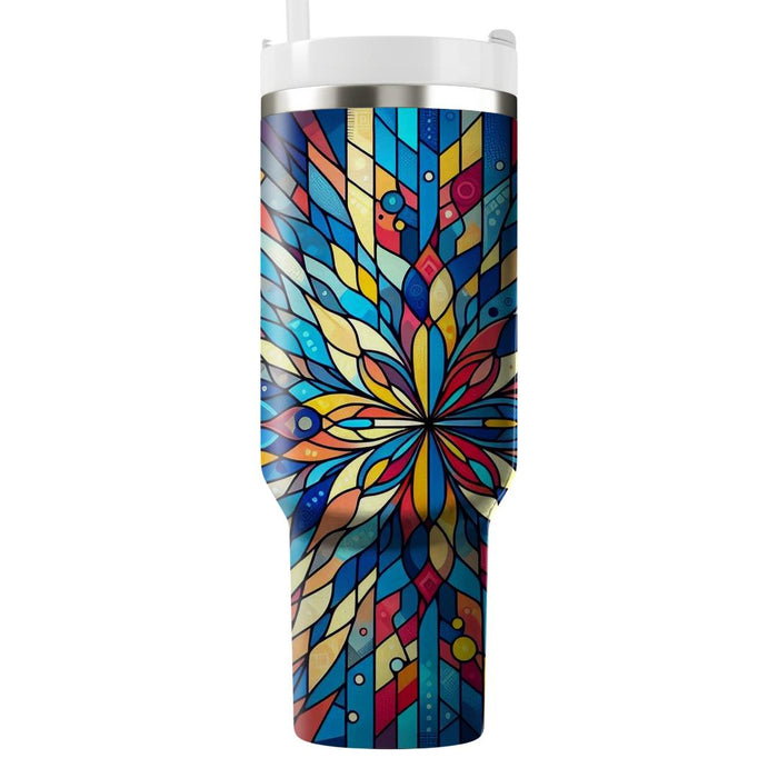 Vivid Mosaic  Unique Tumblers