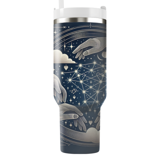 Starlit Connections - International Day Of Friendship  Decorative Tumblers