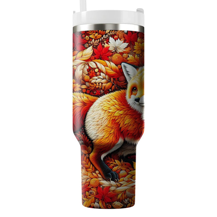 Whimsical Fox Adventures  Tumbler Cups