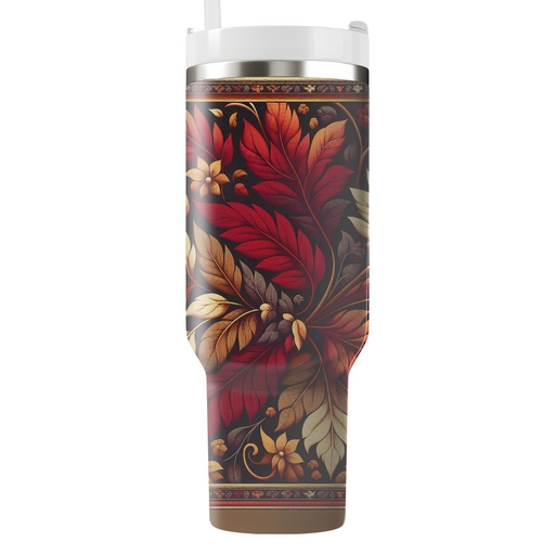 Autumn Leaf Tapestry  Custom Tumblers