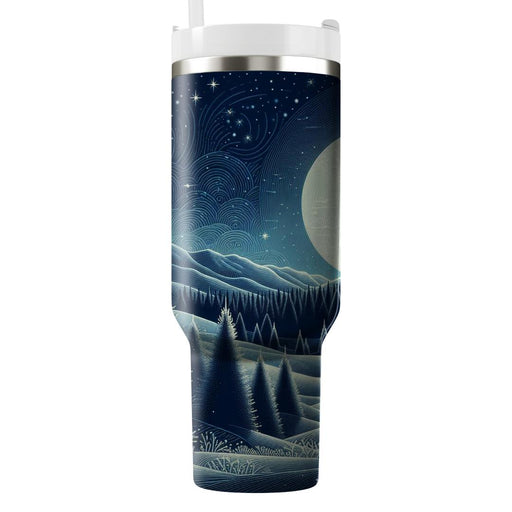 Winter Solstice Glow  Travel Tumblers