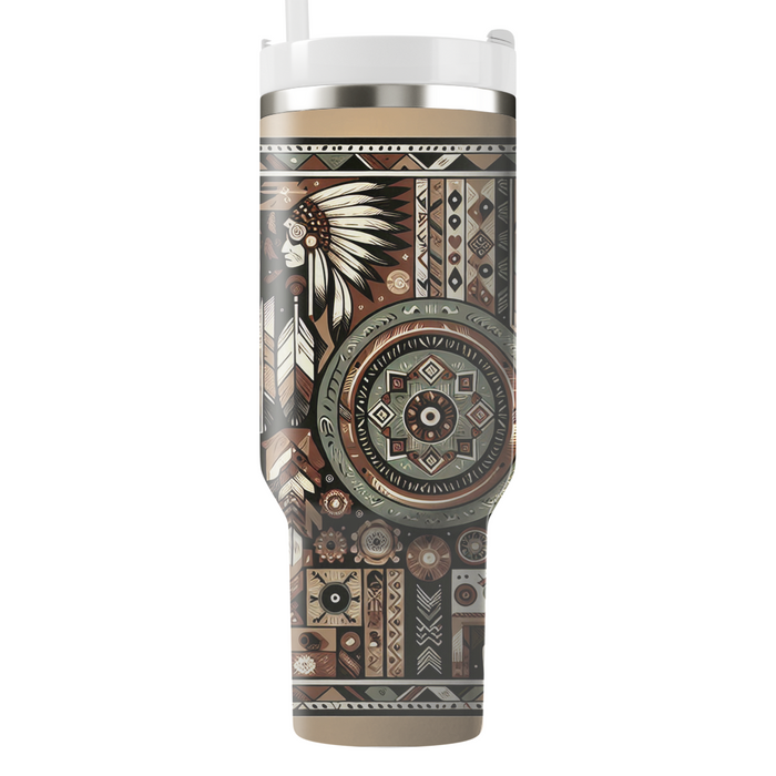 Timeless Wisdom - Indigenous Peoples Day  Custom Tumblers