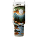 Retro Peaceful Nature  Tumblers With Lids