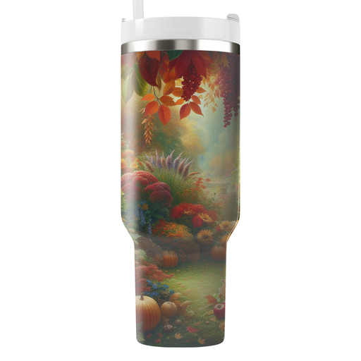 Garden Of Gratitude - A Thanksgiving Reflection  Travel Tumblers