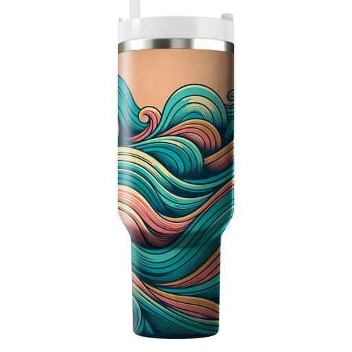 Throwback Retro Waves  Tumblers For Gifts