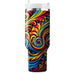 Vibrant Tie-dye Swirls  Insulated Tumblers