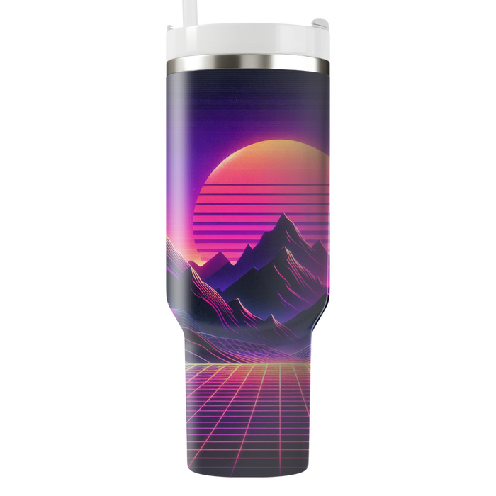 Synthwave Skies  Tumbler Cups