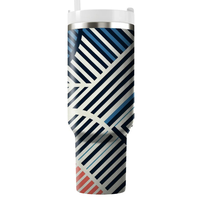 Sleek Striped Pattern  Tumblers For Gifts