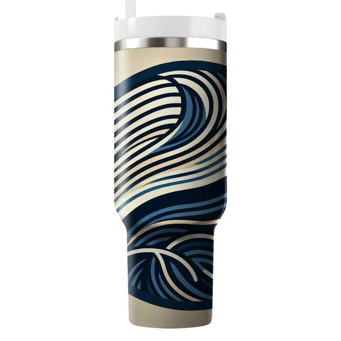 Stylish Circular Pattern  Custom Tumblers