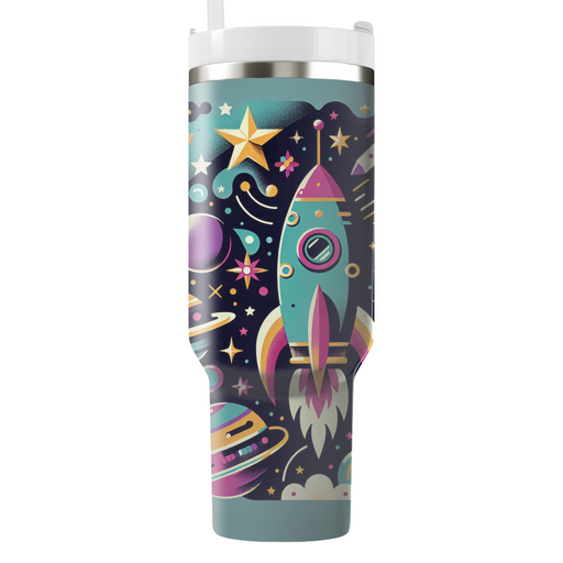 Groovy Space Odyssey Travel Tumblers