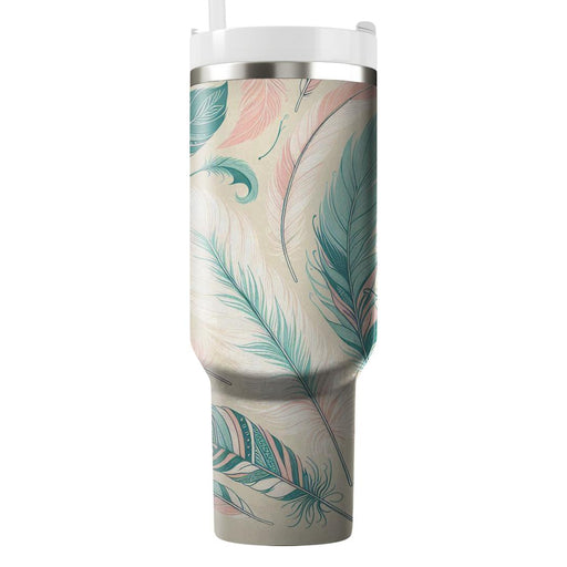 Boho Feather Dreams  Decorative Tumblers