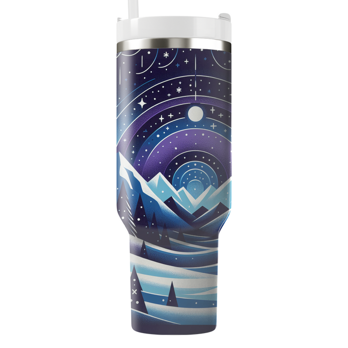 Winter Twilight  Travel Tumblers