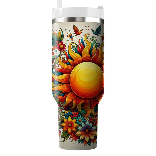 Sunkissed Moments - Summer Solstice  Custom Tumblers