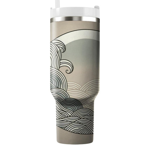 Zen Wave Tranquility  Personalized Tumblers