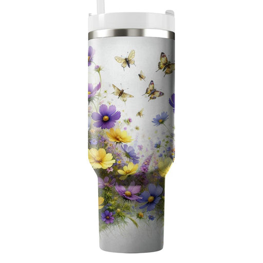 Spring Wildflower Delight  Insulated Tumblers