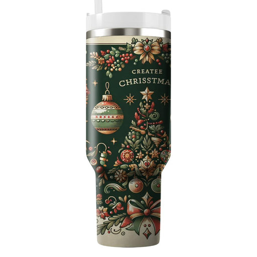 Vintage Celebrations - Christmas Nostalgia  Tumblers For Gifts