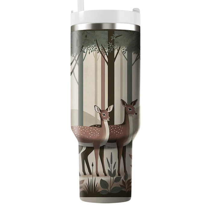 Two Deer  Personalized Tumblers