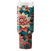 Bright Floral Retro  Personalized Tumblers