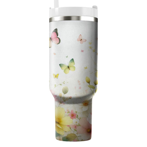 Springtime Whimsy  Tumblers With Lids