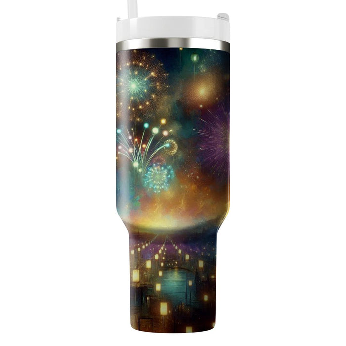 Wondrous Winds - A Festival Of Lights  Tumblers With Lids