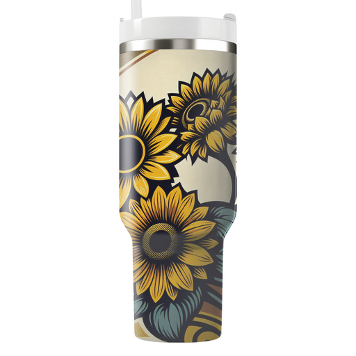 Sunflower Power Unique Tumblers