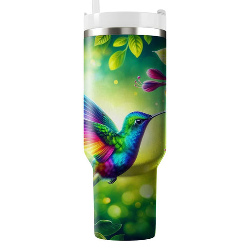 Vibrant Hummingbird Delight  Custom Tumblers