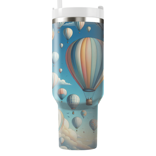 Whimsical Hot Air Balloons  Custom Tumblers