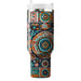 Retro Funky Tapestry  Tumbler Cups