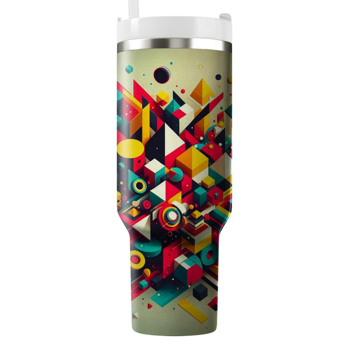 Bold Geometry  Unique Tumblers