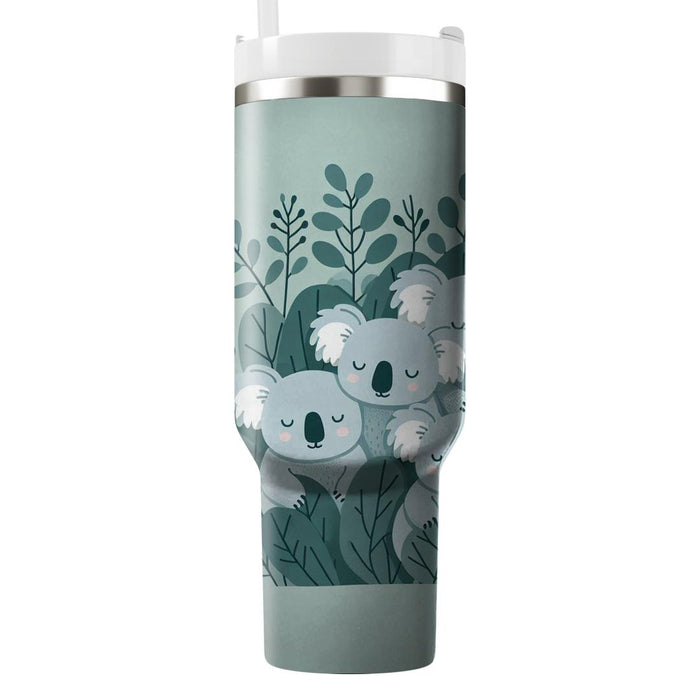 Gentle Koala Eucalyptus  Custom Tumblers