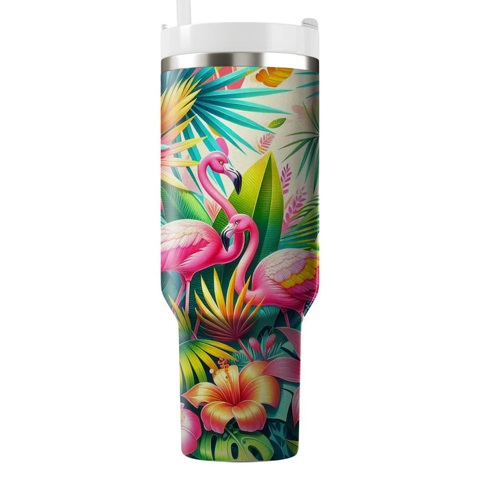 Tropical Paradise Summer  Custom Tumblers