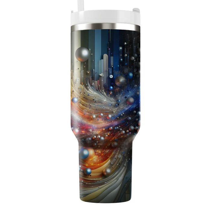 Futuristic Festivities - A Modern Holiday  Tumbler Cups