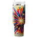 Vivid Retro Starburst  Travel Tumblers