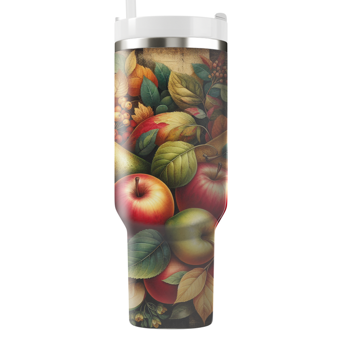 Autumn Orchard Gathering  Travel Tumblers