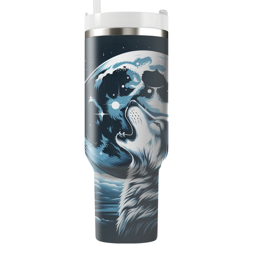 Mystical Wolf Howl  Tumblers For Gifts