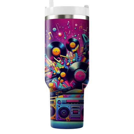 Throwback Music Vibes  Custom Tumblers