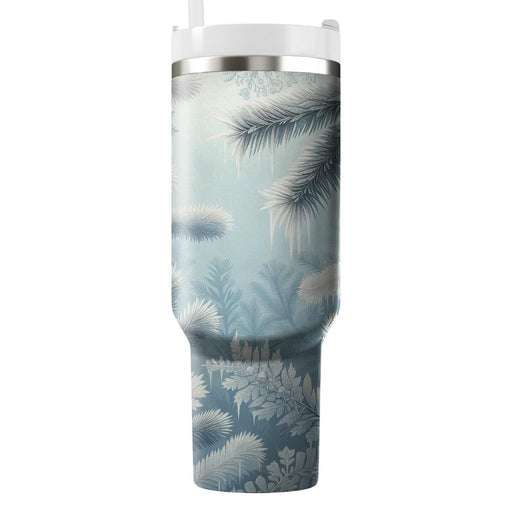 Winter Forest Frost  Tumblers With Lids