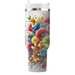 Radiant Floral Bliss  Travel Tumblers