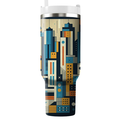 Abstract Cityscape  Insulated Tumblers