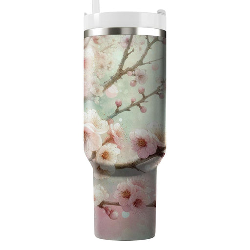 Blossoming Spring Awakening  Decorative Tumblers