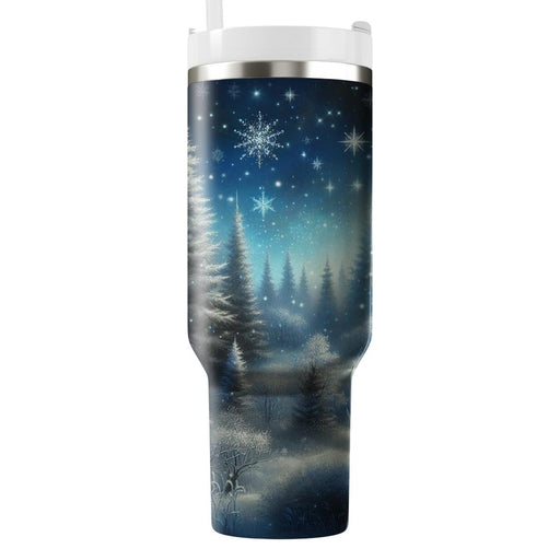 Winter Frosty Nights  Tumblers For Gifts